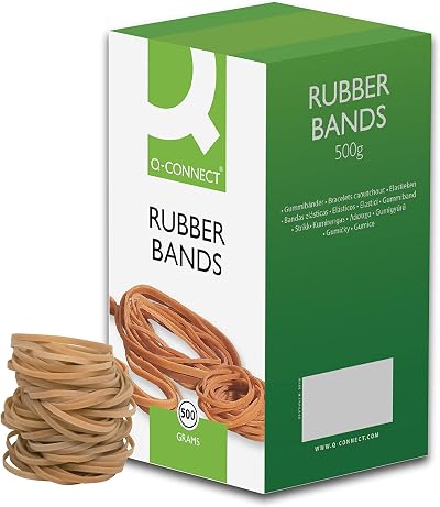 Q-Connect Rubber Bands No.32 76.2 x 3.2mm 500g KF10537