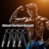 COVVY Metal Grip Strength Trainer Set 100 150 200 250 lbs Black 4pc view 6