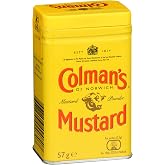 Colman's Dry Mustard Powder |Original English Yellow Mustard| 2OZ (3 Pack) | Hot &amp; Tangy | Grilling, Dips, Dressings, Marinades | All Natural | Kosher | Low-Calorie | Imported from the United Kingdom