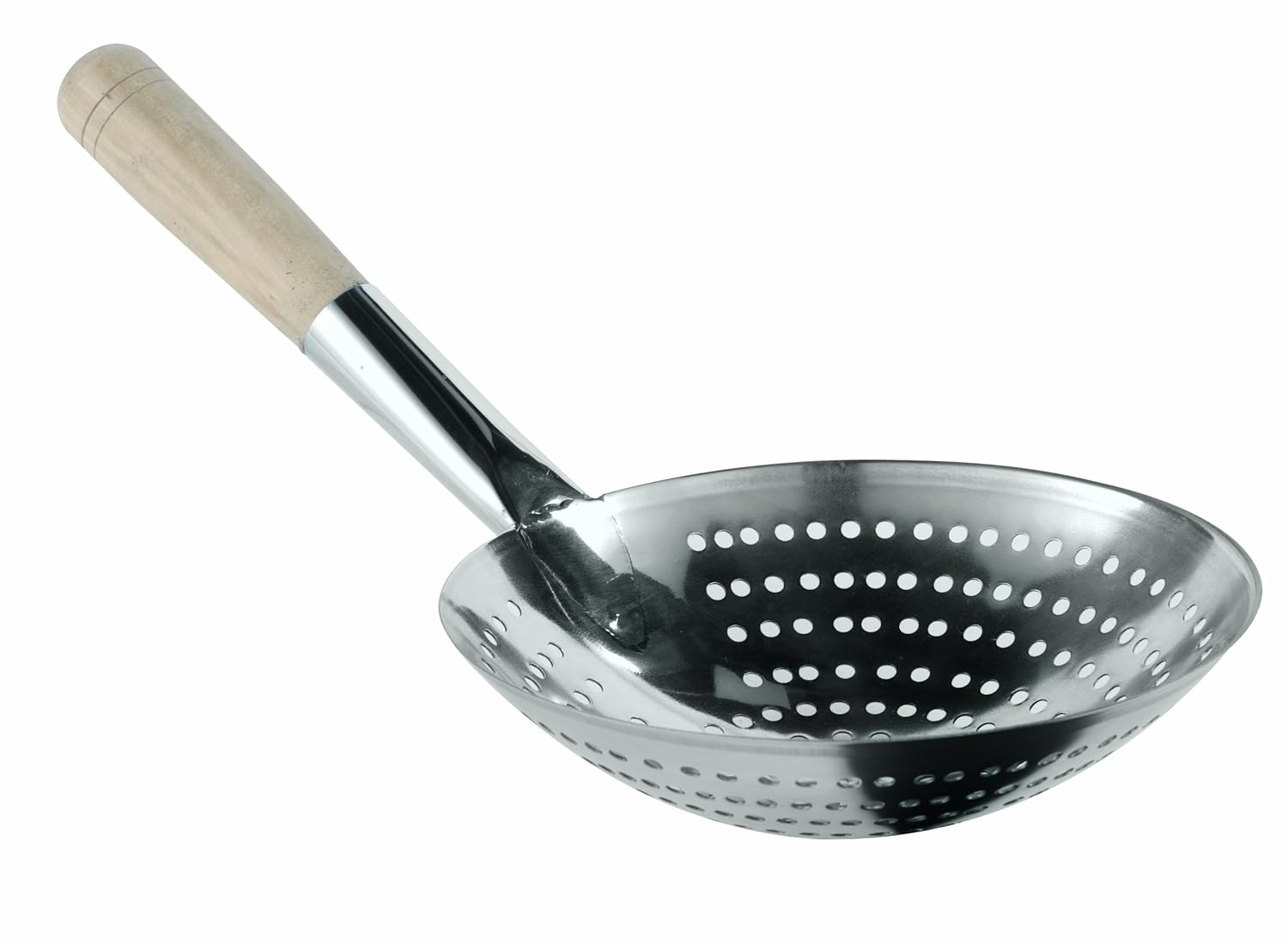 Paderno World Cuisine - Skimmer in rete metallica in acciaio INOX, 17,8 cm