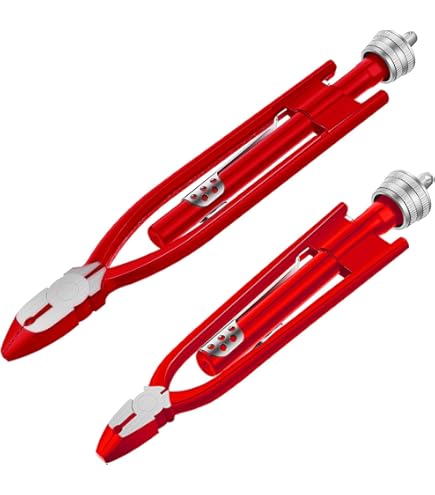 BikeMaster 9-inch Safety Wire Pliers With Bonus Wire - Motorcycle Tool Essential