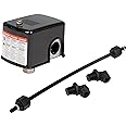 Red Lion 305584014 Pressure Switch Kit for All RJS-PREM Shallow Well Jet Pump Models, Black
