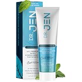 Dr. Jen Fluoride Free Toothpaste with 10% Premium Nano Hydroxyapatite | Infused with Xylitol and Glycerin, Remineralizing Daily Oral Care for Sensitive Teeth, Travel Essentials, Cool Mint, 1 Pack