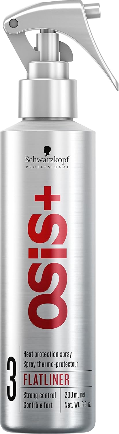 OSiS+ by Schwarzkopf Flatliner Heat Protection Spray 200ml, 200 ml (Pack of 1)