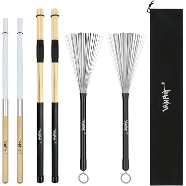 Amazon Best Sellers: Best Drum & Percussion Brushes