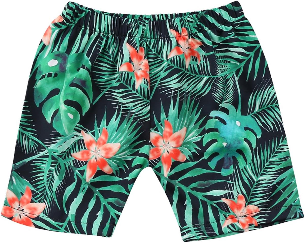 hawaiian print basketball shorts