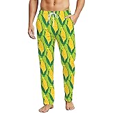 SARA NELL Food Design Pajama Pants, Cozy Unisex Sleepwear for Men and Women, Novelty Food Design Pj Bottoms with Pockets