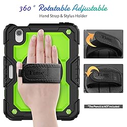 Timecity Case for iPad Mini 6 with Screen Protector