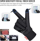 Yobenki Warm Winter Gloves Anti Slip Touchscreen Windproof Water Resistant view 2