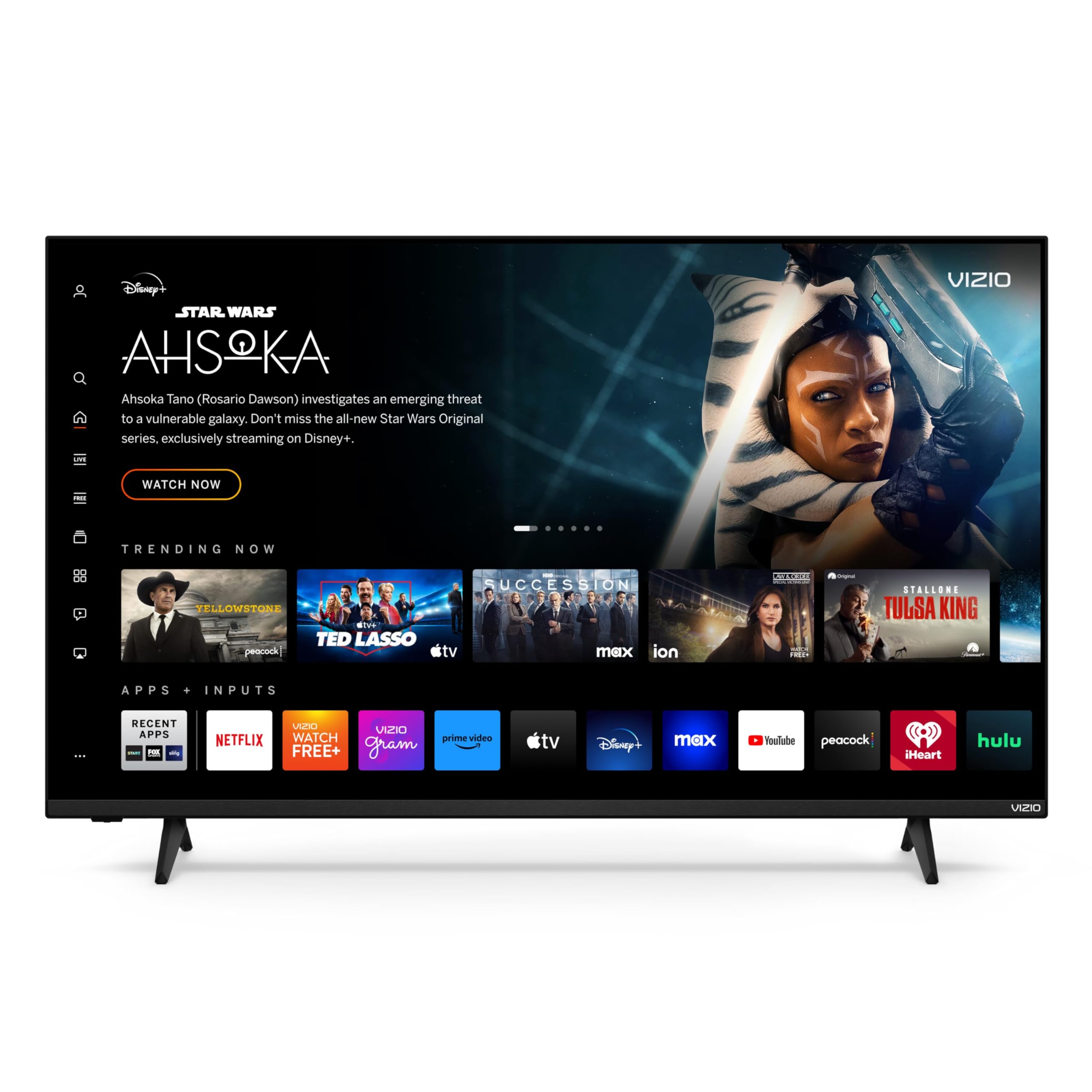 Photo 1 of ***PARTS ONLY***
VIZIO 50-inch 4K UHD LED Smart TV w/Dolby Vision HDR, WiFi 6, Bluetooth Headphone Capable, Apple AirPlay, Google Cast Built-in (V4K50M-08, New)