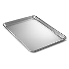 Bellemain Heavy Duty Aluminum Half Sheet Pan, 18" x 13" x 1"