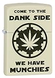 Zippo Cream Matte Dank Side with Pipe Insertpocket