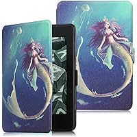 Capa Case Kindle Paperwhite Função Liga/Desliga (Sereia)