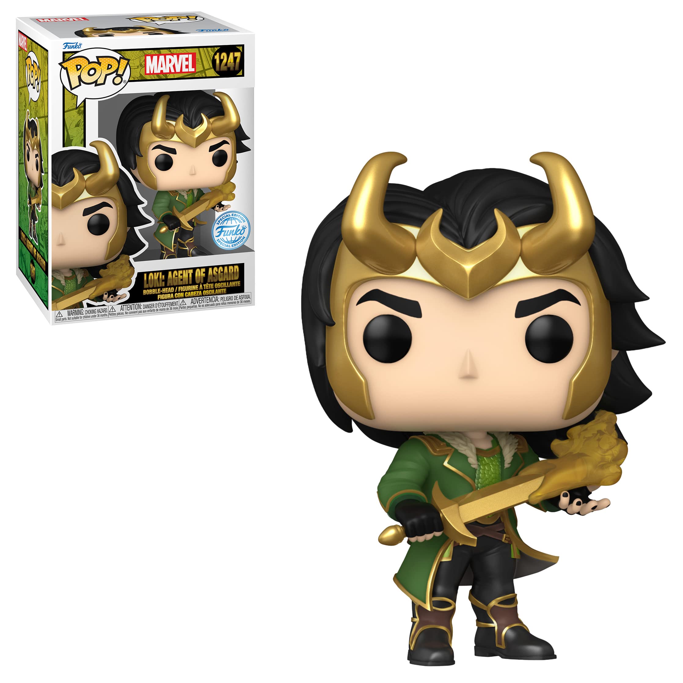 Funko Pop Marvel Studios 1247 - Loki: Agent of Asgard (Exclusive) Red Suit (Regular)