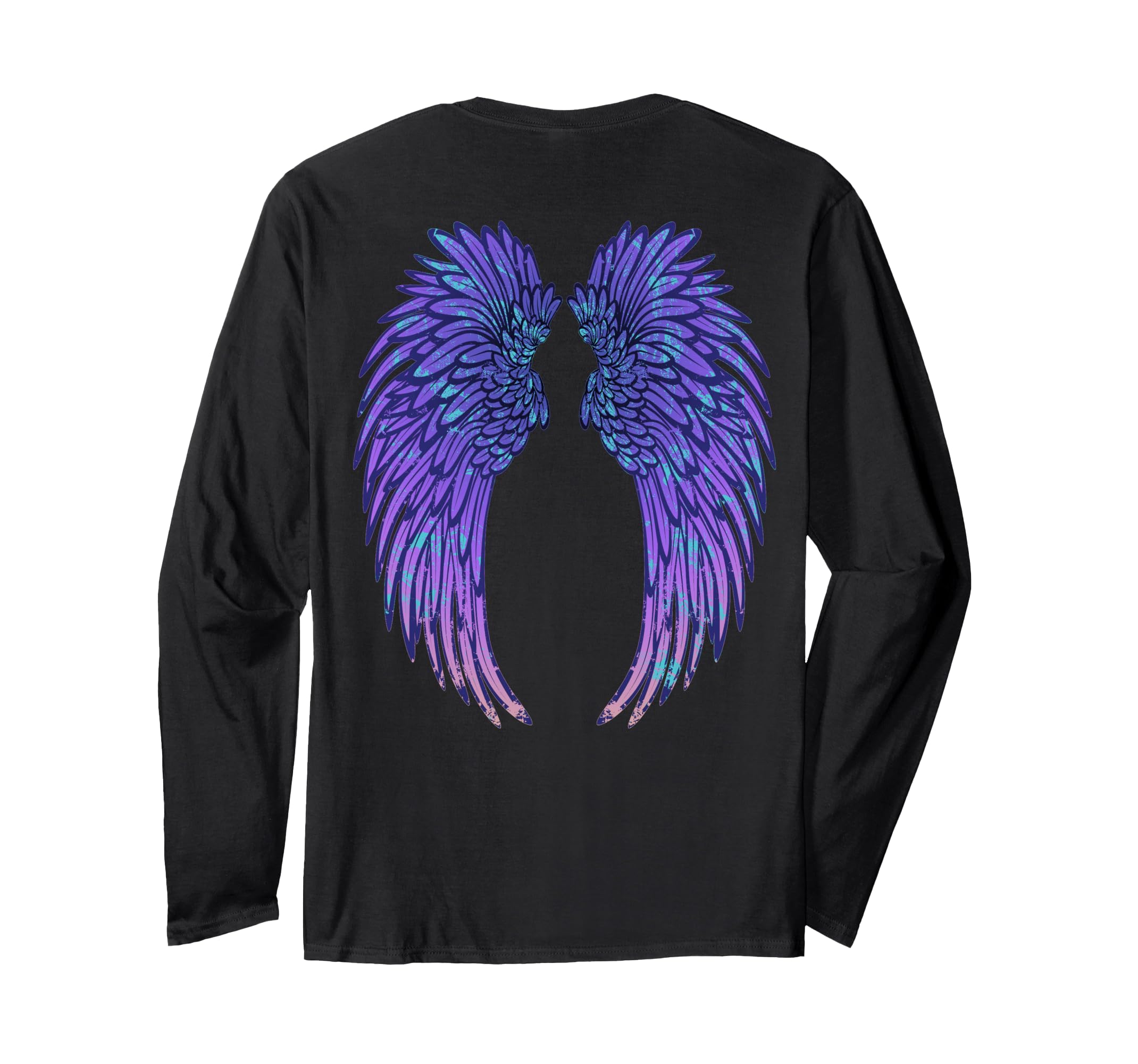 Angel Wings Eagle Wings Broken Wings Wild Wings On The Wings Long Sleeve T-Shirt