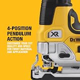DEWALT 18V XR Brushless Jigsaw DCS335N-XJ Tool Only Body Grip view 6