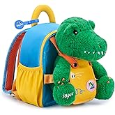 JoyCat Dinosaur Toys for Kids 3-5, Dinosaur Toys for Kids 3-4, Birthday Gifts for 3 Year Old Boy, Gifts for 3 Year Old Boys, Toddler Backpack