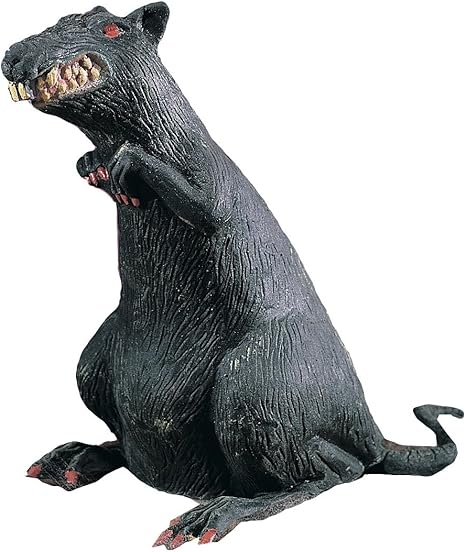 large rubber rat toy