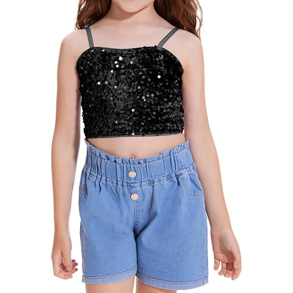 トップス Jazzy-k Amazon.com: Jizyo Kids Girls Long Sleeve Glossy Metallic