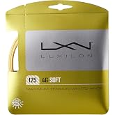 Luxilon 4G Soft 125 Tennis String - Set, Gold