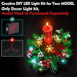 LocoLee LED Light Kit Compatible with Lego