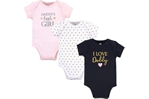 Hudson Baby baby-boys Cotton Bodysuits 3-pack