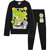 Get Trend Pajama Set for Boys, Long Sleeve T Shirt and Elastic Waist PJ Pants, Anime Character Sleepwear, Gifts for Boys