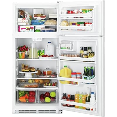 Buy Kenmore 60502 18 Cu Ft Top Freezer Refrigerator With Glass Shelves In White Includes Delivery And Hookup Online In Greece B07d8qbftj