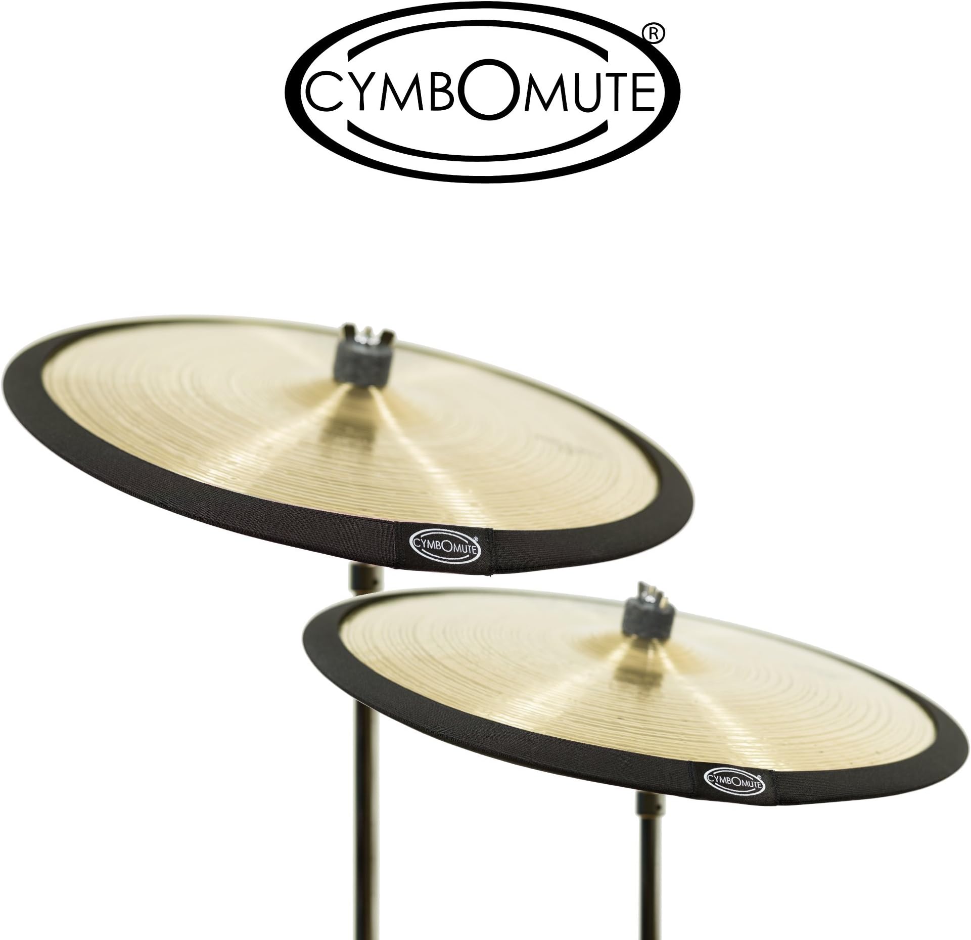 Cymbomute 16/17” & 18/19” 2-Pack Crash Cymbal Mutes/Silencers