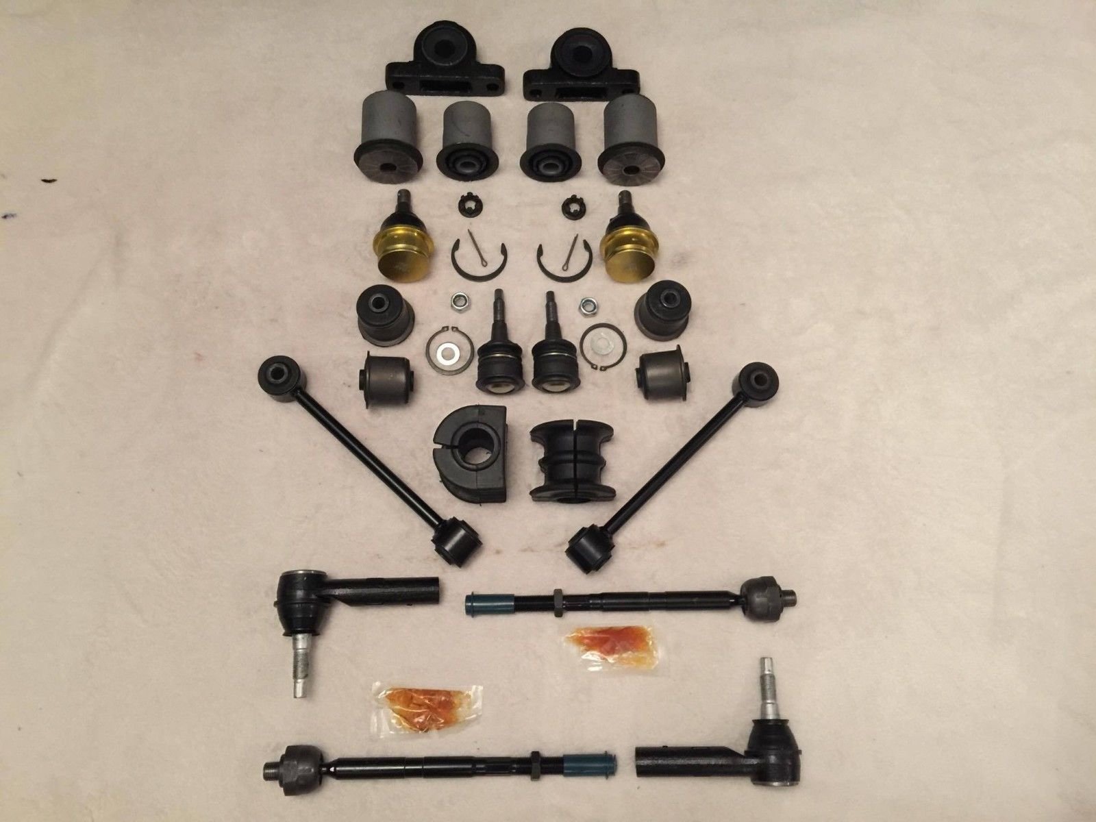 BAW NTY Front Suspension & Steering Repair KIT Commander XK 2005-2010 Groove Type