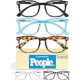 CCVOO 3.75 Reading Glasses for Women, Eye glasses, Blue Light Readers for Women, Cheaters