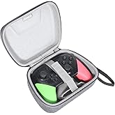 RLSOCO Hard Case for Nintendo Switch 2 Pro/Switch Pro Controller | Compact Design with YKK Zipper & Scratch Protection - Grey (Case Only)