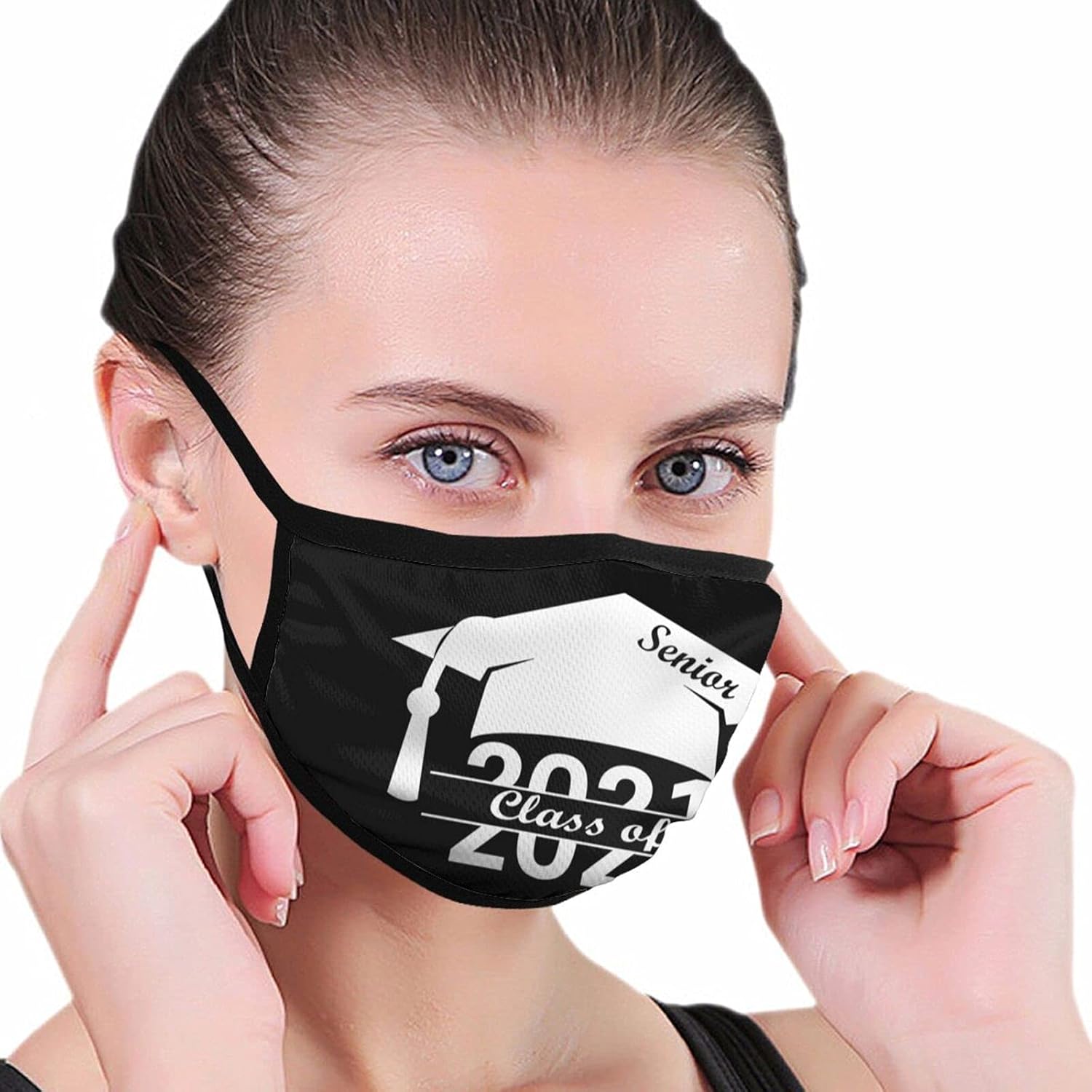 Senior Class of 2021 Mask Graduation Adult Reusable Face Mask Bandana