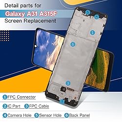 FKBAightccy Screen Replacement for Samsung Galaxy