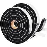 Seal Foam Tape, 2 Rolls 1 Inch W x 1/2 Inch T