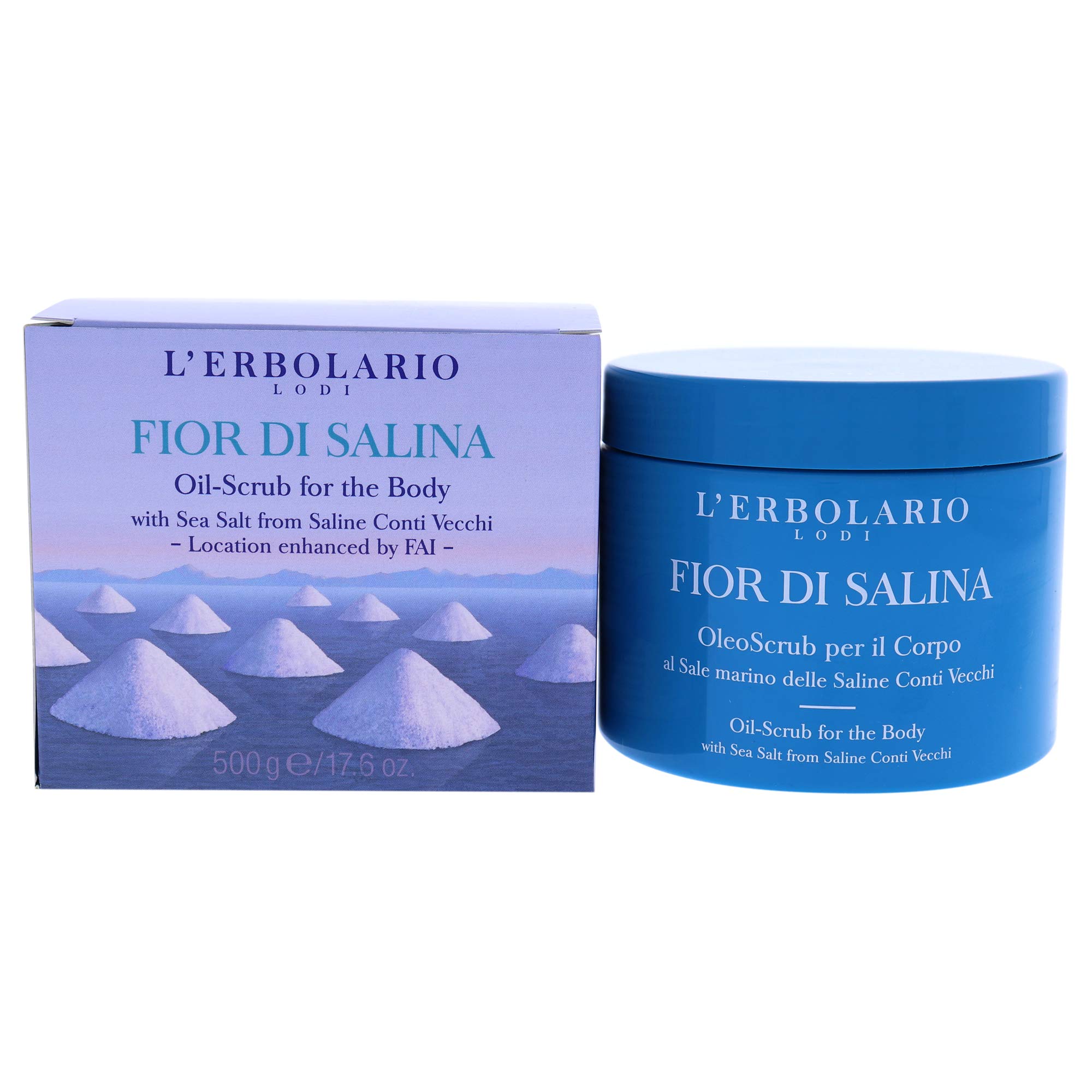 L'Erbolario FIOR DI SALINA Body Oil Scrub 500g