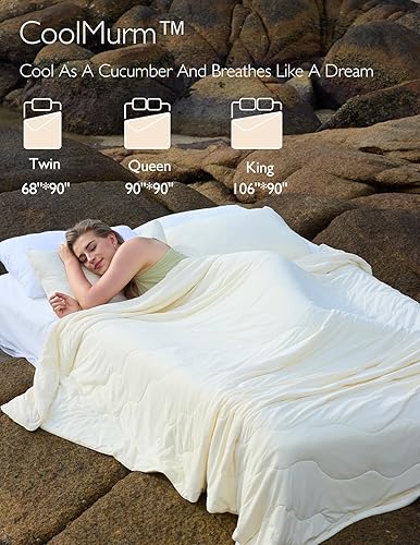 Rest Duvet Sheets King Size Cooling Comforter Ice Blanket For