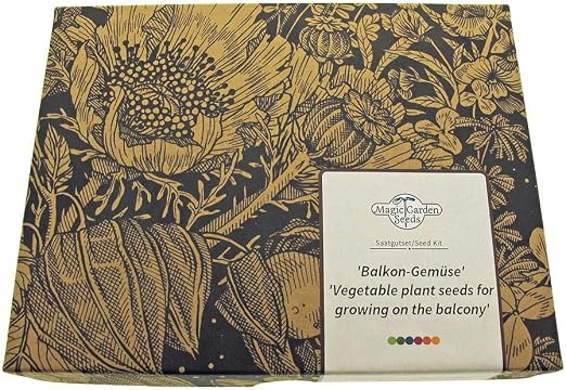 Magic Garden Seeds Huerto en el balcón - Kit de Semillas Regalo ...