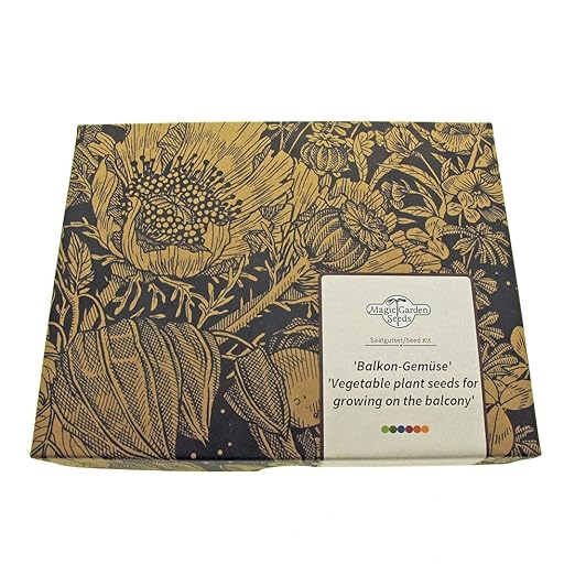 Magic Garden Seeds Huerto en el balcón - Kit de Semillas Regalo ...