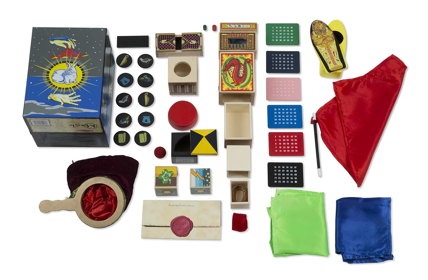 Black Friday Melissa Doug Deluxe Magic Set Kids Magic Set 10 Classic