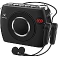 WinBridge Wireless Voice Amplifier with Dual Bluetooth Microphones, Portable PA System for Teachers, 25W 8000mAh Rechargeable Megaphone Speaker with Headset, Ideal for Classroom, Public Speaking, S96