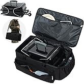 Carry Bag for Weber Go-Anywhere Gas &amp; Charcoal Grill, Padded, Case Only | with Multi-Pockets, Tear Resistant, Adjustable Shoulder Straps, Padded Handles, Accessories for Weber Portable Grill