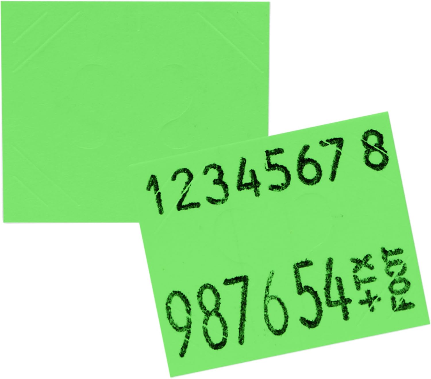 Fluorescent Green Pricing Labels for Monarch 1136 Price Gun – 8 Rolls, 14, 000 Pricemarking Labels : Office Products
