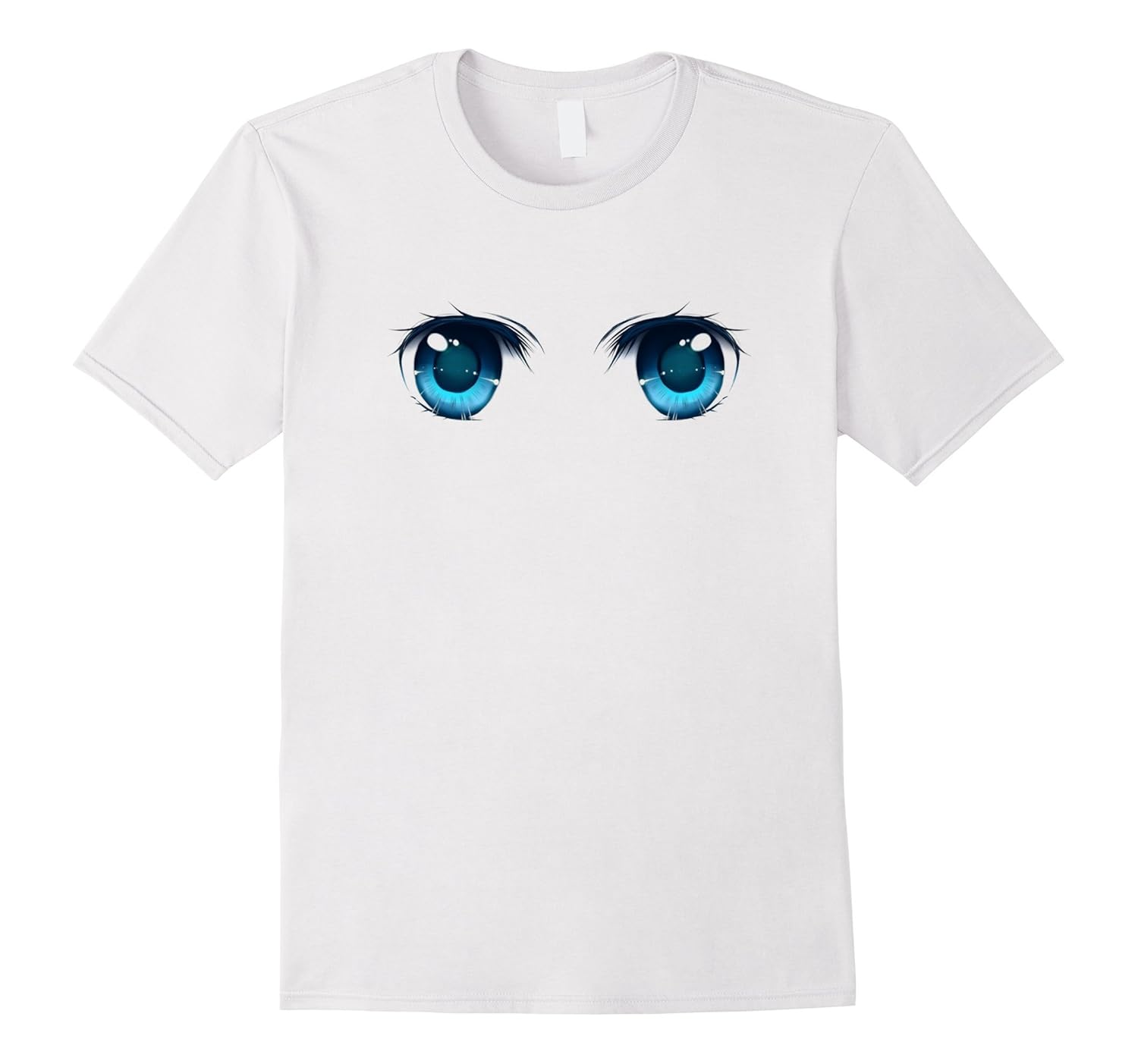 Cool Anime Eyes TShirt In A Colorful StyleCL Colamaga