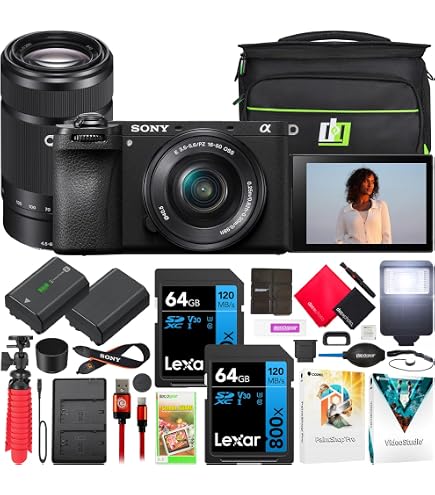 Amazon.com : Sony Alpha a6700 Mirrorless Camera Kit with 18–135mm