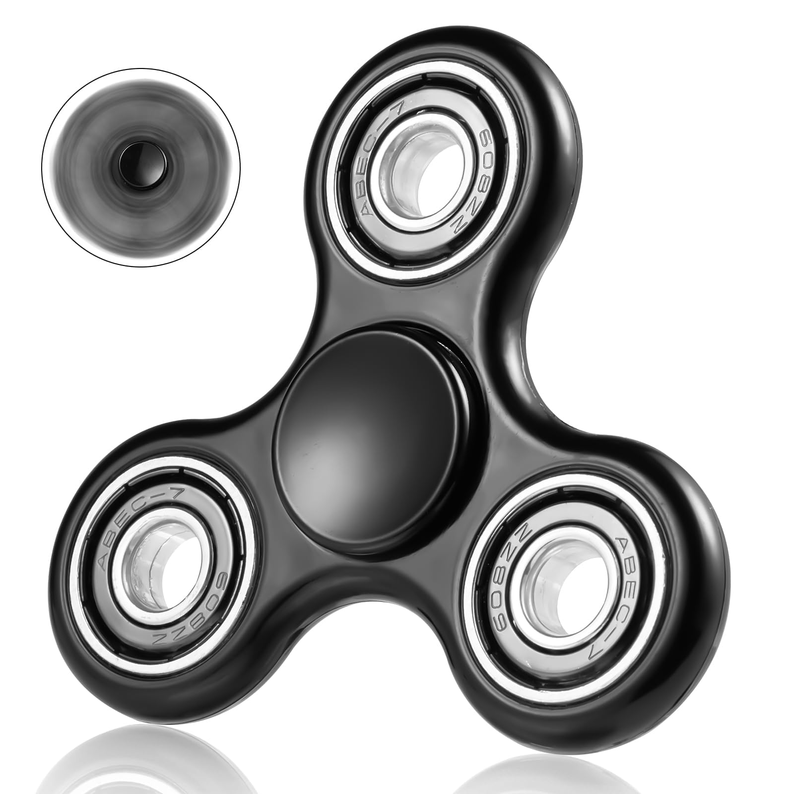 Makorobi Fidget Spinner 1 Pack, Sensory Fidget Toy Anxiety Relief for Adults, Stress Relief Fidget Toys for Adults Kids 8-12 with ADHD Autism, Birthday Gifts Classroom Prize for Kids Teens