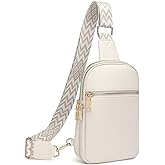 DIOMO Anti Theft Small Sling Bag for Women Cross Body Bag Trendy, RFID Fanny Packs Vegan Leather for Women Travel Belt Purse