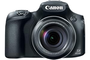 Canon PowerShot SX60 HS Advanced Digital Camera, Black