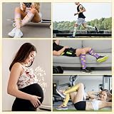 LEOSTEP Compression Socks 6 Pairs 20-30 mmHg Women Men Orange L-XL view 6