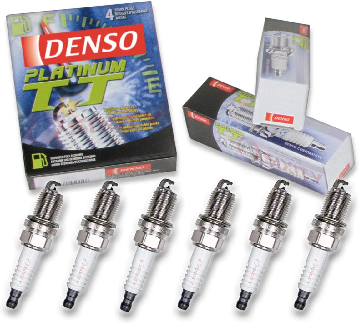 6 pc Denso Platinum TT Spark Plug for Toyota Avalon 3.0L V6